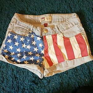 American Flag Shorts